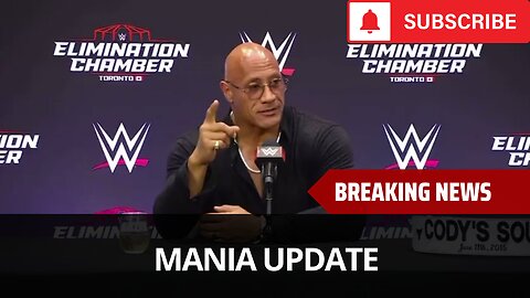 The Rock WrestleMania Update