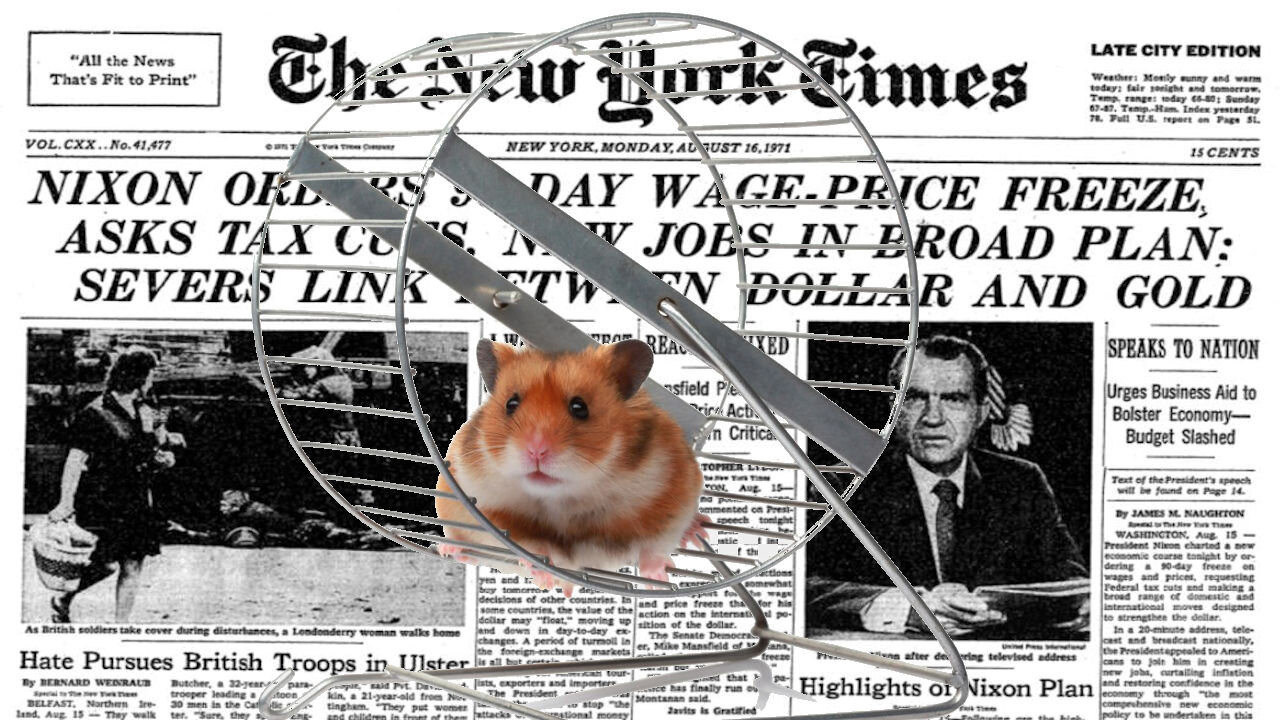 Dick Nixon and the Hamster Wheel