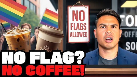 Flag-Free Coffee Shop