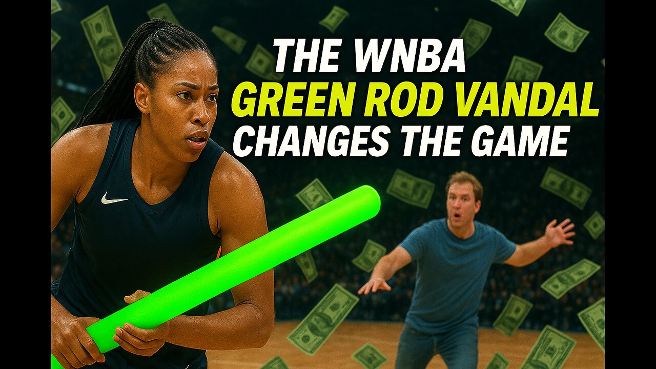 The WNBA Green Dildo Vandal Changes the Game Forever #comedyshorts