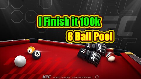 🎱 I Finish it 100k | 8 Ball Pool