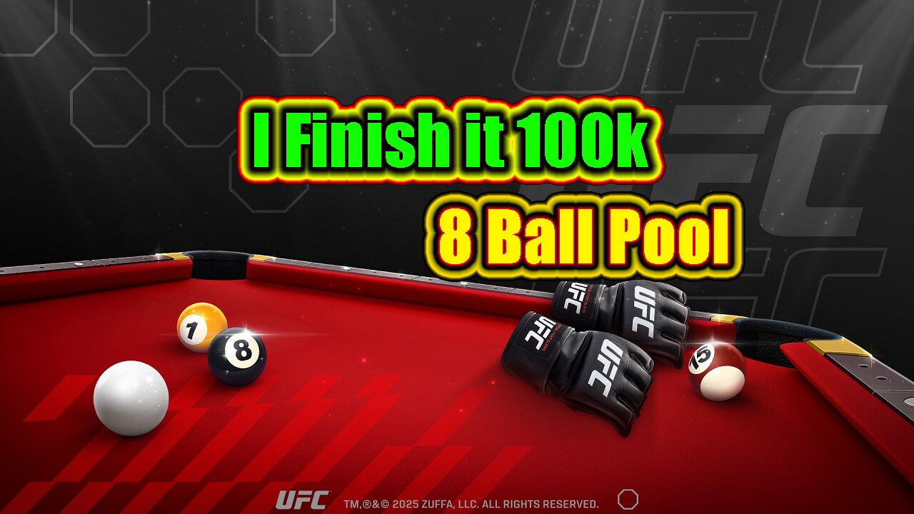 🎱 I Finish it 100k | 8 Ball Pool
