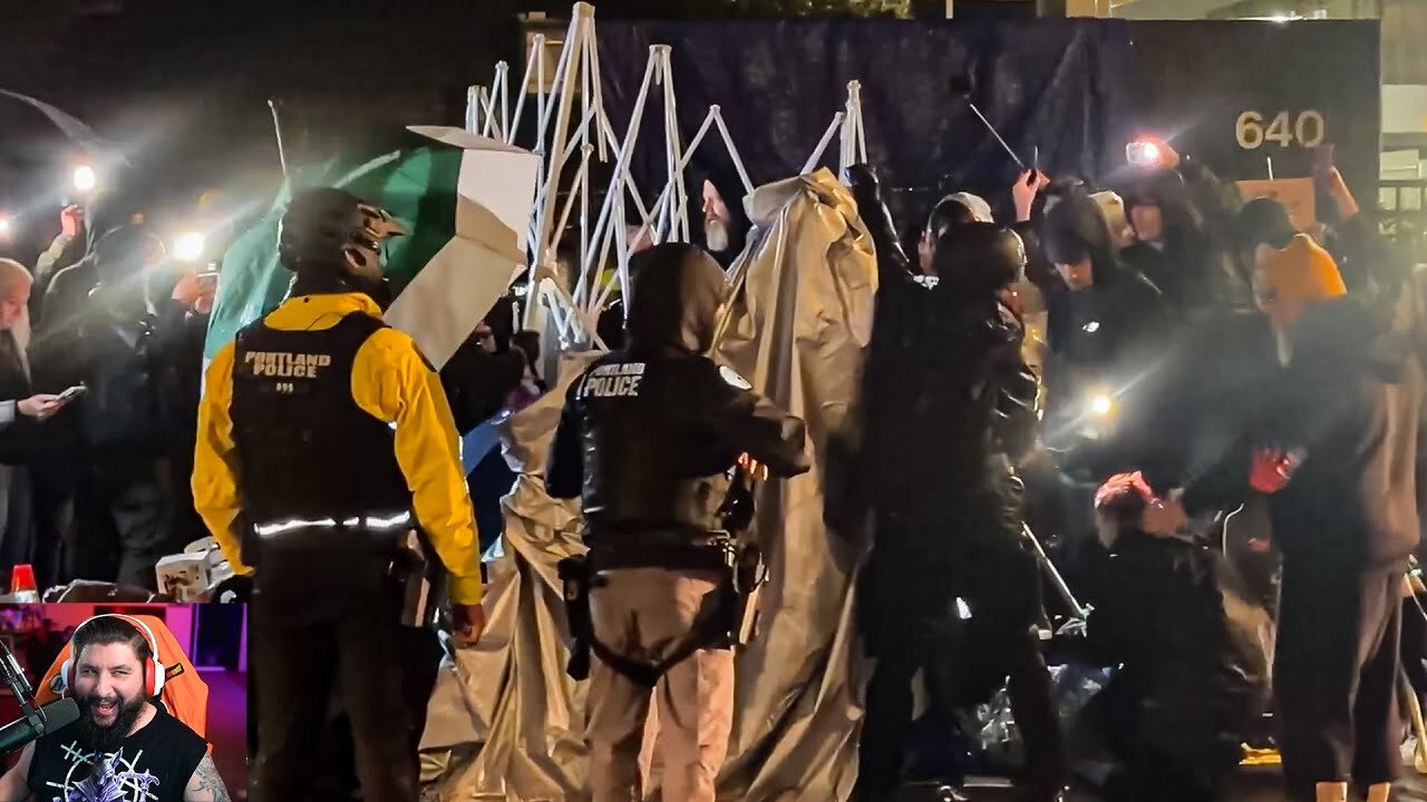 Portland Antifa Camp Was Destroyed