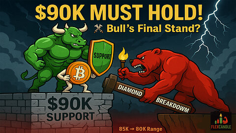 Bitcoin Holding $90K… But Is a Major Breakdown Coming? 🔥📉 EP. 221