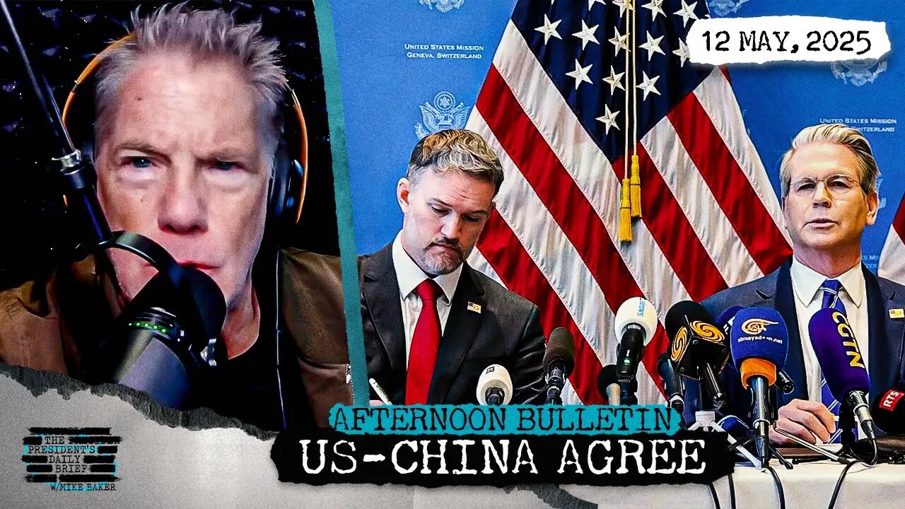 US-China Agree To Slash Tariffs & American-Israeli Hostage Released From Hamas Captivity