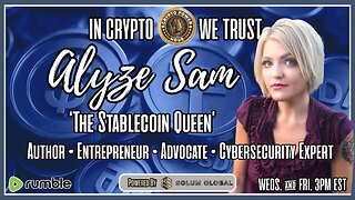 The StableCoin Queen, Author, Cybersecurity Expert Alyze Sam