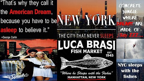 The City that never sleeps will sleep with the fishes