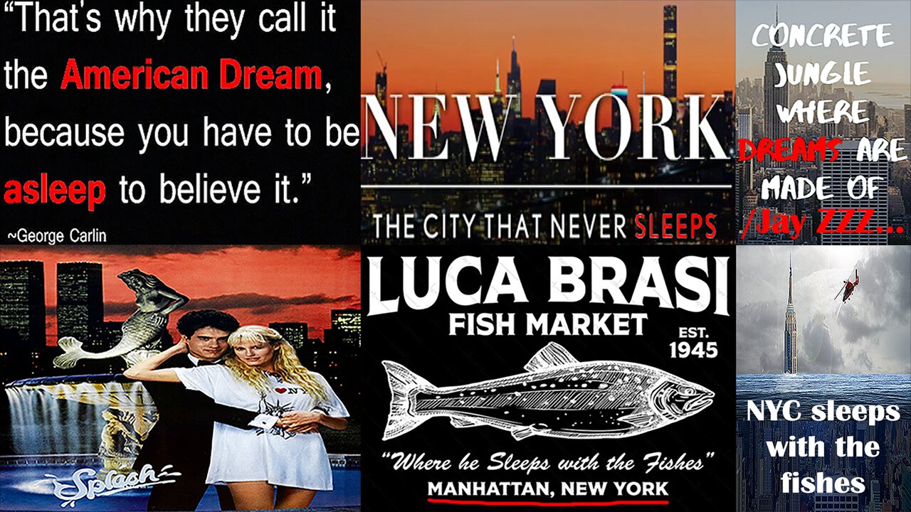 The City that never sleeps will sleep with the fishes