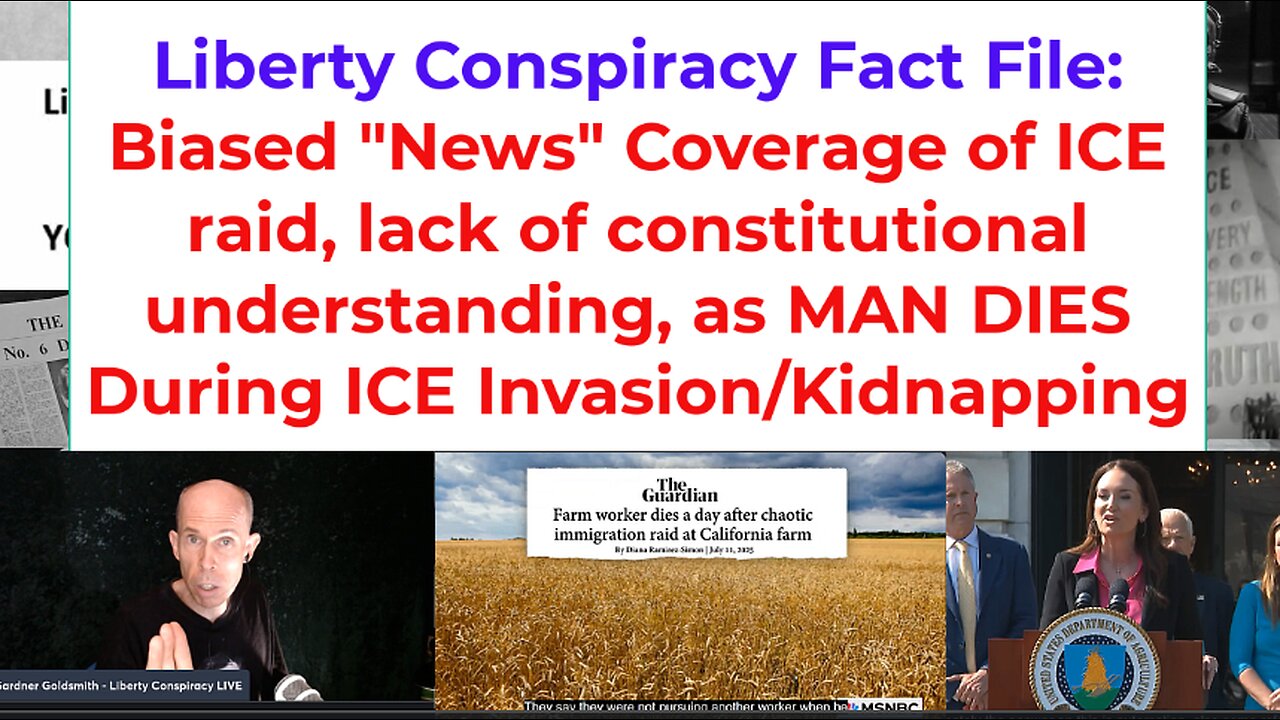 Liberty Fact File: MAGA Loves Collectivism, Brushes Off ICE Raid Leading to Death