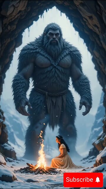 Giant Caveman and Snow White.