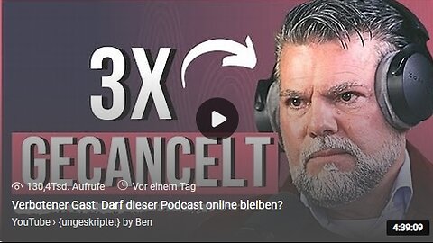 Verbotener Gast Darf dieser Podcast online bleiben 20.12.2025 {ungeskriptet} by Ben