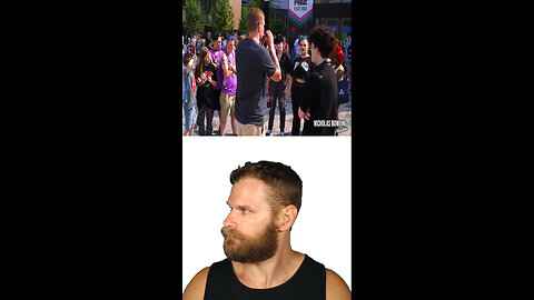 Street Preacher Confronts Pride Parade