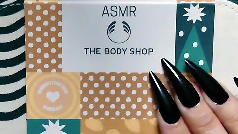 ASMR The Body Shop Unboxing (whispers, tapping, scratching, lid sounds)