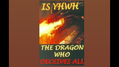 IS YHWH THE DRAGON IN REVELATION con't - SEPT 15 2024 (TikTok LIVE)