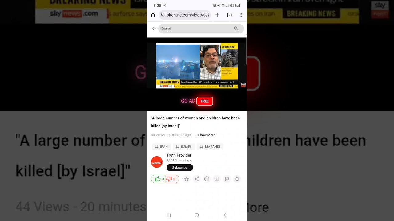 🇮🇷 Professor States A Response From Them Will Be Devastating & The 🇮🇱 Regime Will Regret