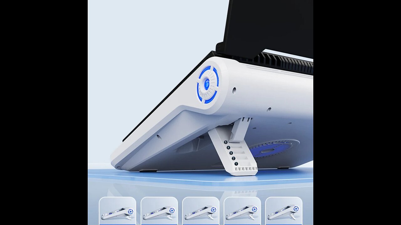 Laptop Cooling Stand with Fan and Semiconductor Refrigeration
