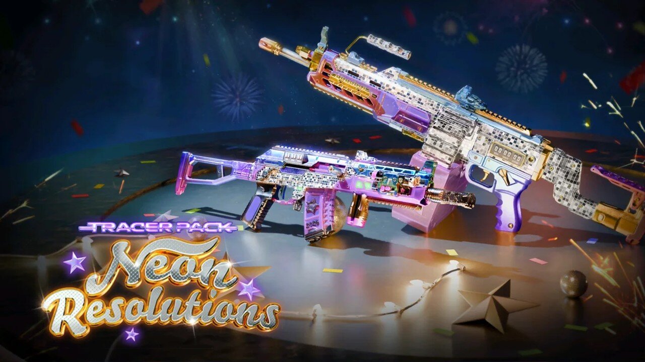 Tracer Pack Neon Resolutions Weapon Bundle Showcase