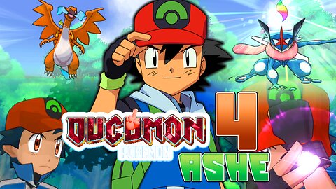 Ducumon Ashe 4 - Alpha Sapphire 3DS ROM, Play as Ash with Mega Ash-Greninja, Ducu Charizard, Yvetal