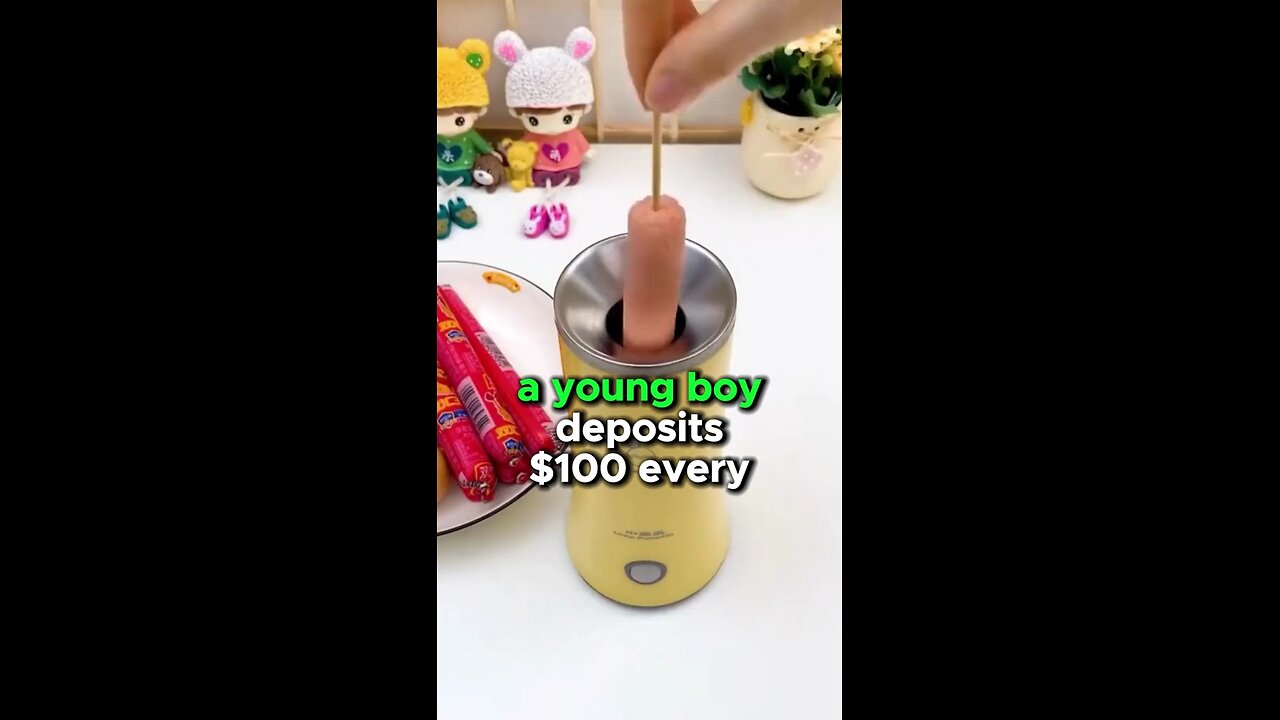 Boy Deposit 100 Dollars Every Day 😂