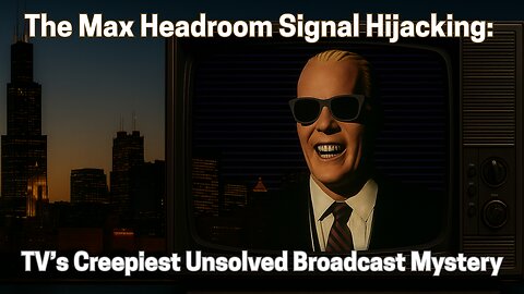The Max Headroom Signal Hijacking: TV’s Creepiest Unsolved Broadcast Mystery