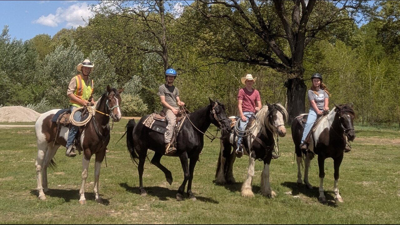 Oakley - tenth ride - ninth ride under saddle 16 May 2025