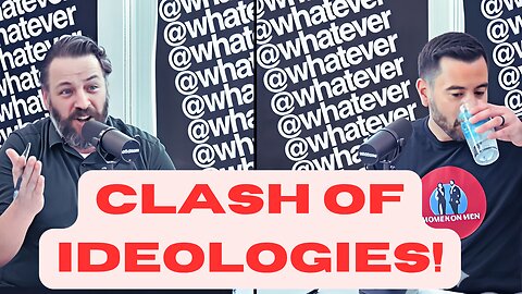 Andrew Wilson Clashes with Male Feminist in Explosive Debate – Almost a Fight!