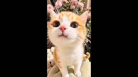 Unbelievably Adorable Kitten Steals the Show! 😻🐾🌸
