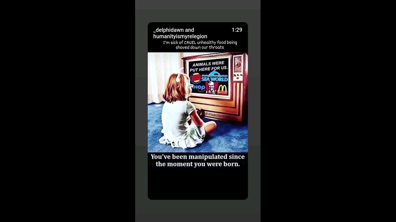 Tired of Junk Food Being Shoved Down Our Throats