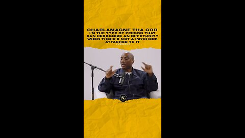 I’m the type of person that can recognize an opprtunity when there’s not a paycheck attached to it