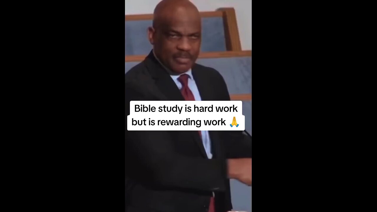 Bible study is hard work but is rewarding work 🙏