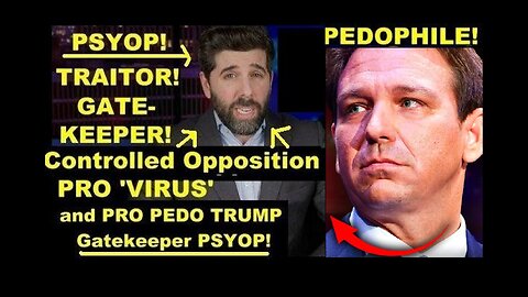 Controlled Opp PRO 'Virus' & Pedo TRUMP Gatekeeper Psyop 'The People's Voice' in Plain Sight!
