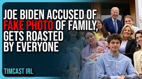 Joe Biden Accused of FAKE PHOTO of Family, Gets ROASTED BY EVERYONE