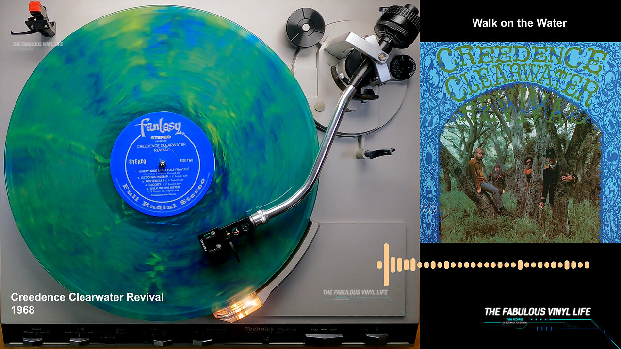 Creedence Clearwater Revival ) 1968 (Exclusive Spellbound Green/Blue Swirl Vinyl 2025)