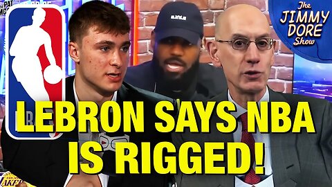 Draft Proves NBA Is RIGGED Says LeBron As Dallas Wins!