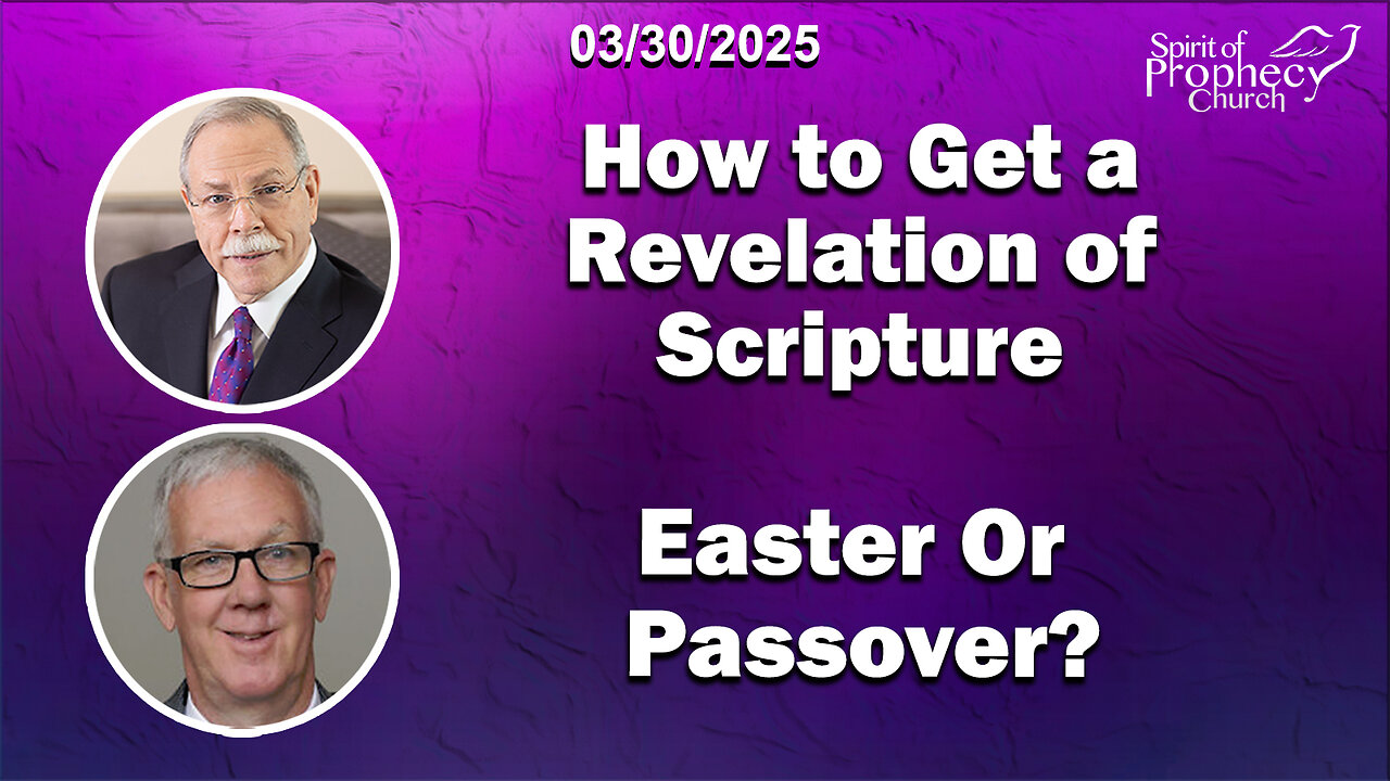 Spirit of Prophecy Sunday Service 03/30/2025