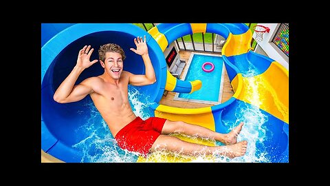 I Built 10 EXTREME Rooms in My House! | Ben Azelart Full Challenge Video 2025