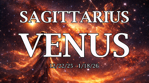 🔥❤️‍🔥💫"The Holy Fire of Knowing", Venus through Sagittarius