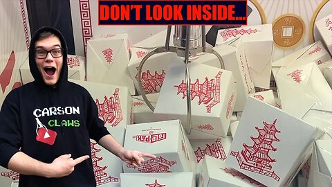 Don't Look Inside The Mystery Box Arcade Claw Machine
