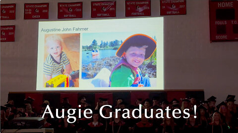 Augie Graduates from High School!