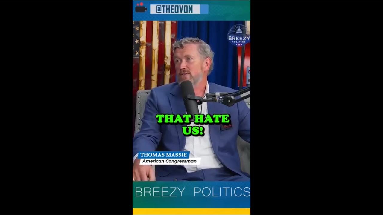 Theo Von asks Rep Thomas Massey, "what do we get from Israel?"