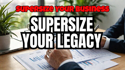 Retirement And Legacy Planning To Supersize Your Business