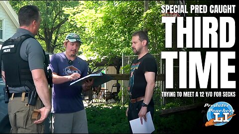 Special Pred Caught a 3rd Time Trying To Meet a 12 y/o For Secks At Doctors Office (Bennington, VT)