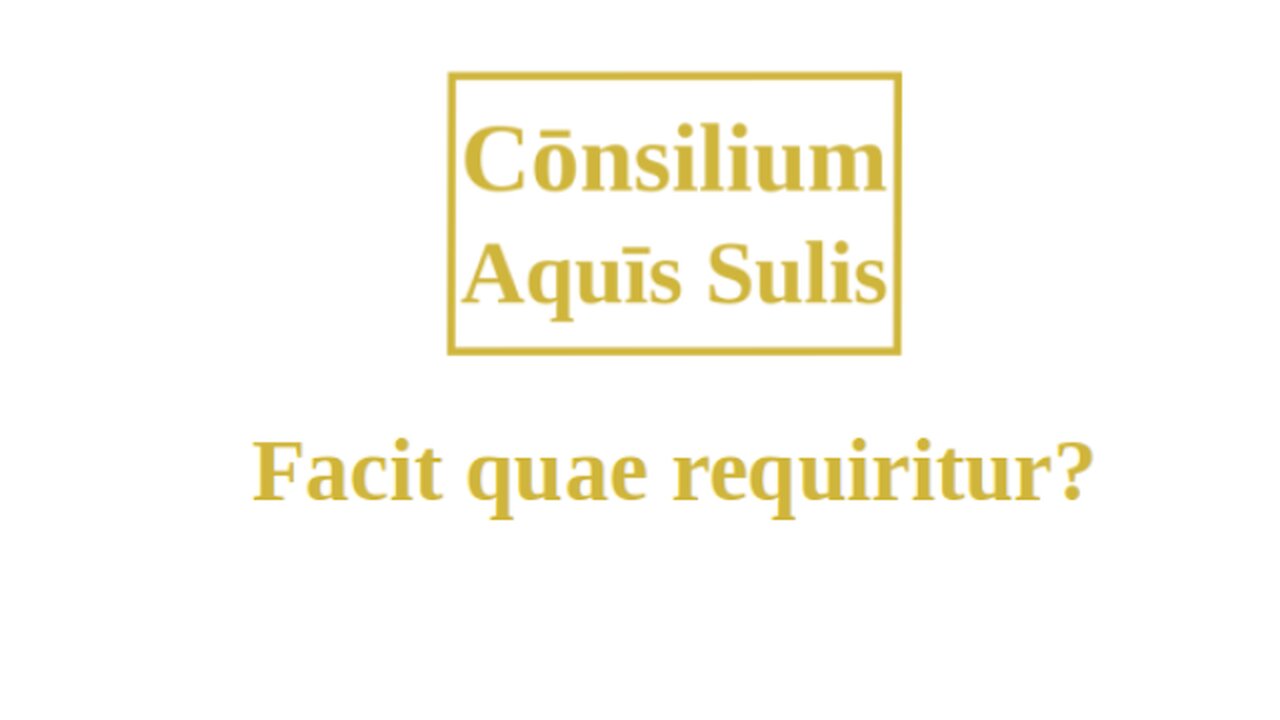 Facit quae requiritur? (Latina audio)
