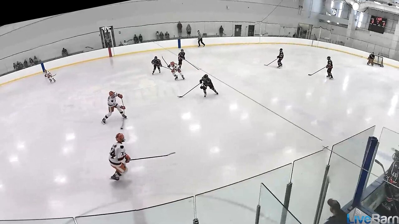 Ethan - makes a great check up against the boards.