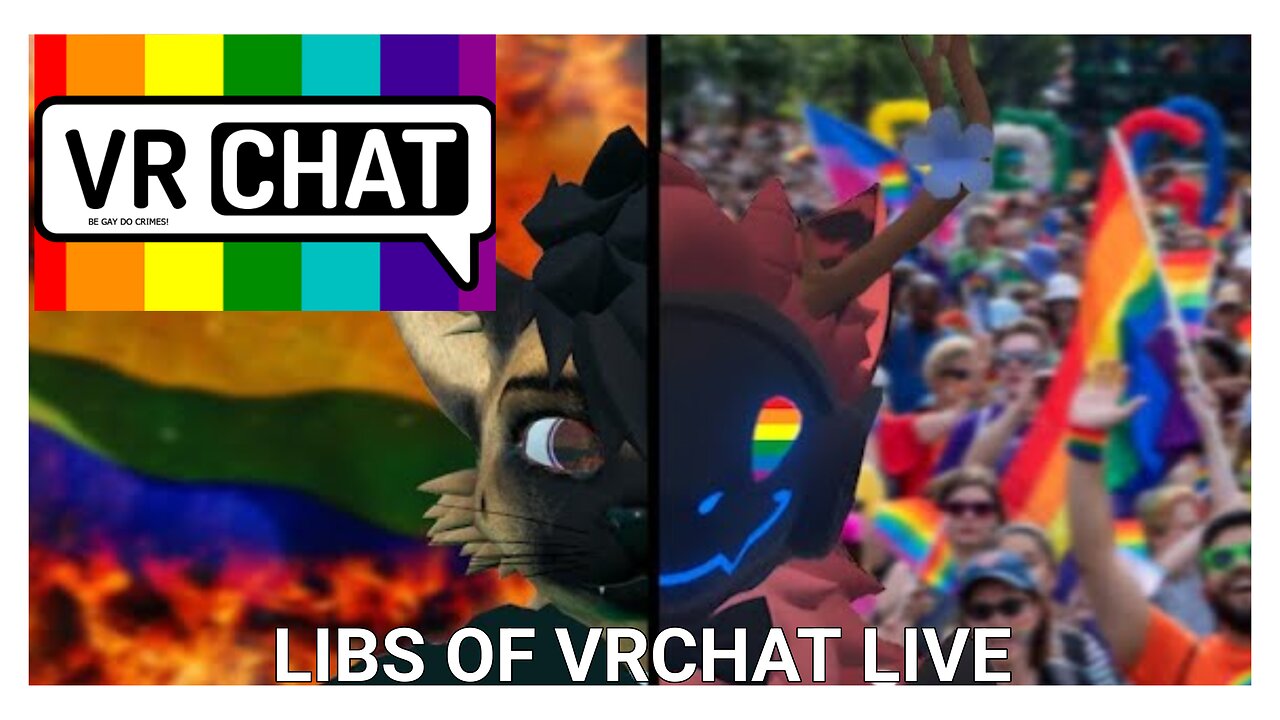 Trying to Survive the Liberal Hivemind In vrchat