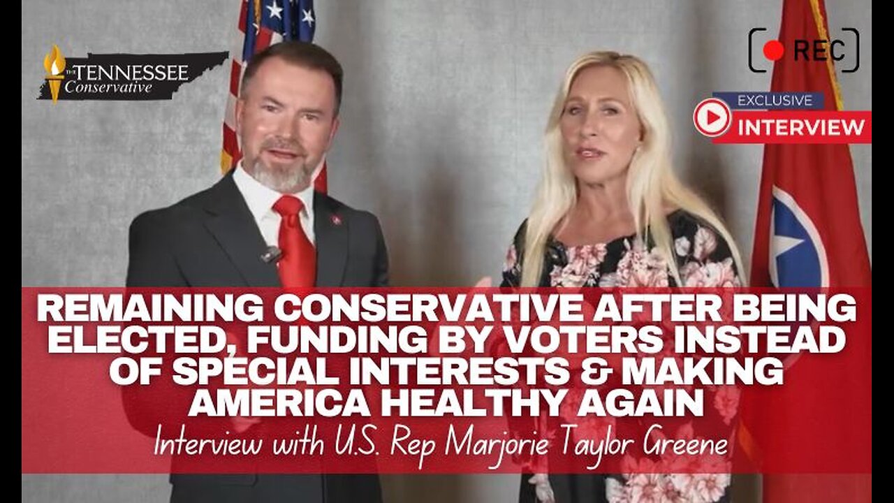 Marjorie Taylor Greene: Remaining Conservative After Being Elected & Making America Healthy Again