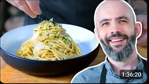 🍝 Babish Cook-Along: Basic vs. Gourmet Aglio e Olio 🔥 Garlic Pasta Showdown!