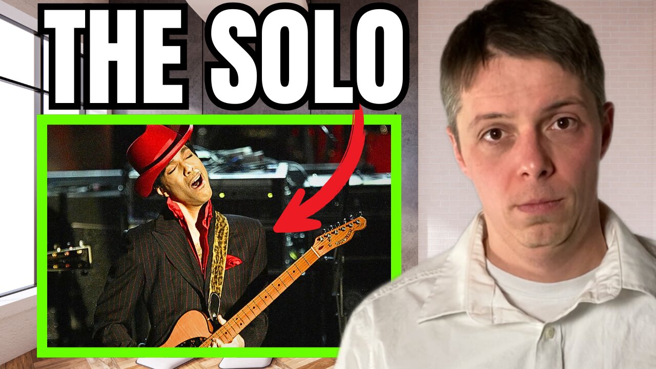 The guitar solo Prince wasn’t supposed to play!? Reaction