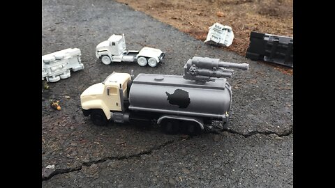 Oil Truck - 2 Versions