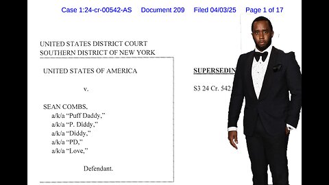 United States v. Combs: Diddy on Trial Day 1 (May 12, 2025)